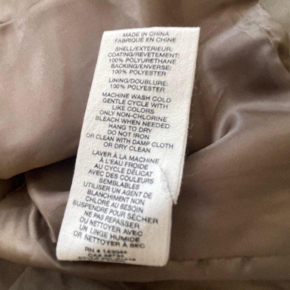 New Anthropologie Avec Les Filles Cropped Vegan Faux Leather Jacket Small - Picture 8 of 8